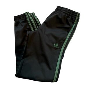 Adidas Boys Black Joggers Pants Size 7 • Comfortable & Sporty
